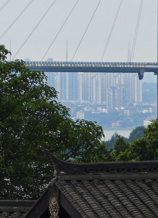 松溉古縣衙遠(yuǎn)望