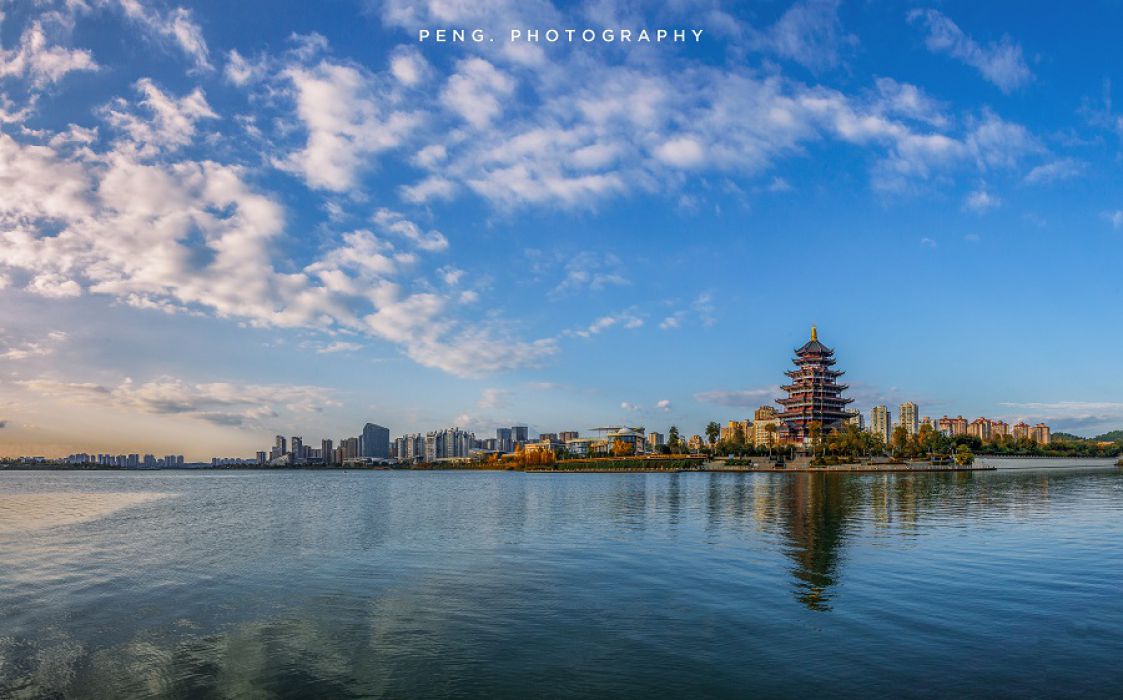 美麗的涪江之濱